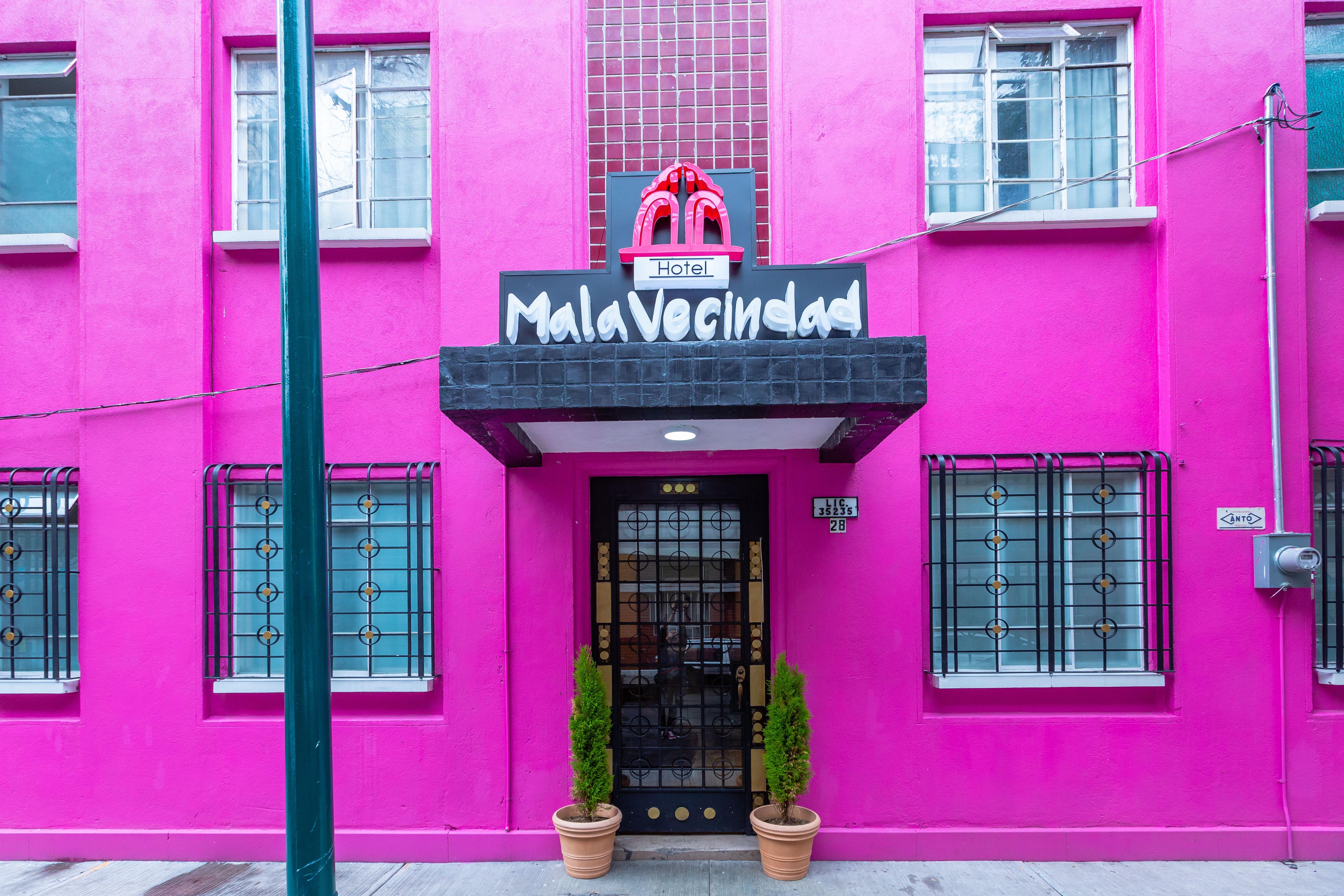 Mala Vecindad Beer Hotel 墨西哥城 外观 照片
